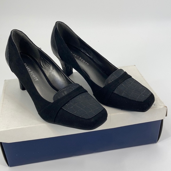 Karen Scott Shoes Karen Scott Gigi Alligator Comfort Pump Heels